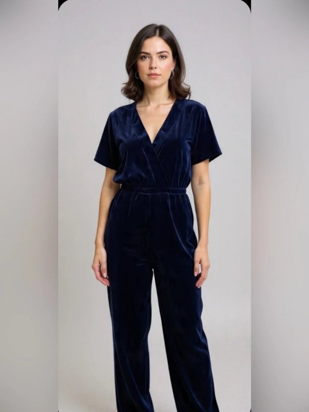 Anthropologie Saturday Sunday Velvet Jumpsuit Romper